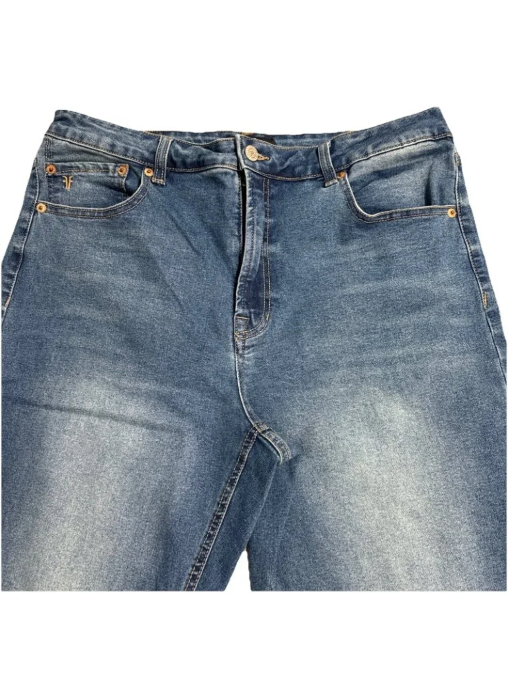 Frye Jeans Womens Size 12/31 Blue Denim 5 Pockets Straight Leg